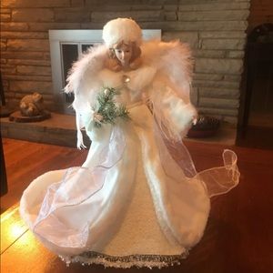 Beautiful angel tree topper